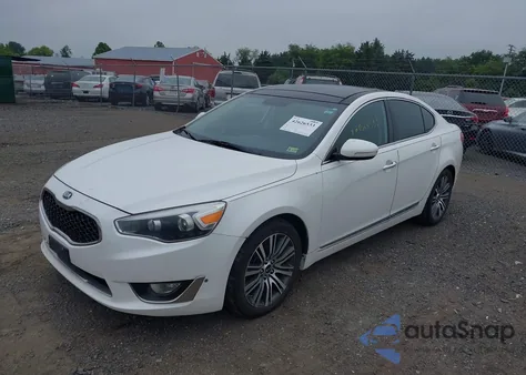 2014 Kia Cadenza Premium from USA, damaged, VIN KNALN4D73E5140497